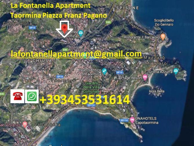 La Fontanella Apartment Taormina Dış mekan fotoğraf